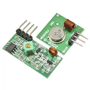 Kit de enlace de módulo transmisor y receptor RF de 433 Mhz para ARM/MCU WL DIY 315MHZ/433MHZ Control remoto inalámbrico - Product Image 5