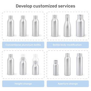 Tùy Chỉnh Thiết Kế 200Ml 330Ml 500Ml Cấp Thực Phẩm Tái Chế Nhôm Bia Chai Nhôm Container - Product Image 5