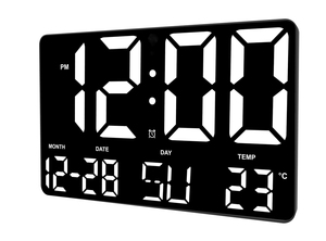 Led dijital takvim günü hava tahmini ile yeni akıllı Led duvar saat - Product Image 4