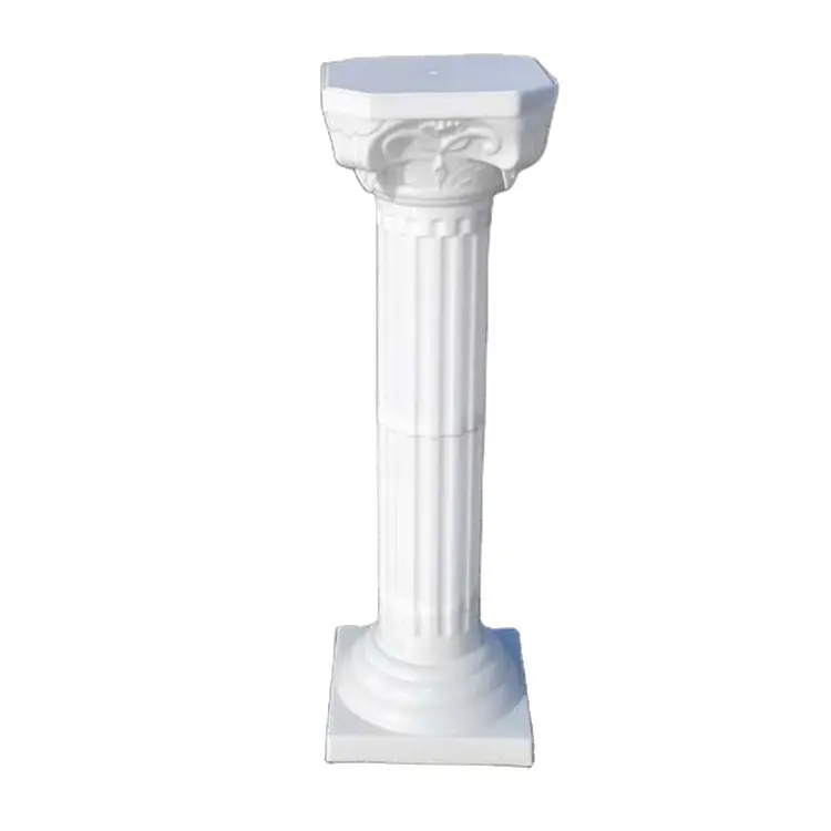 Fábrica de yiwu, venta directa, columna romana de moda, pilar de plástico 1607 para decoración de bodas