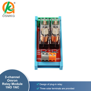 Oshangming 2 Entrada 2 Placa de salida de relé 12V/24V Módulo de relé IO Board 10A para luz - Product Image 3