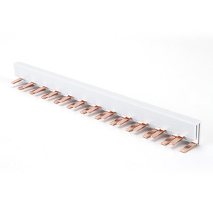 High Quality Pin C45 ElectricalBusbar Copper 100A 4P Pins Flexible <strong>Busbar</strong> <strong>Busbar</strong> Connector for <strong>Mini</strong> Circuit Breaker - Product Image 6