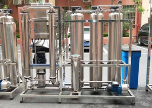 Purificateur/filtre de deau 500 Liter par heure systeme osmose inverse usine de dessalement Ro pour la produktion - Product Image 2