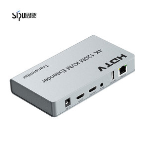 Extensor HDMI USB KVM de alta calidad sobre Cat 5E Cat 6 HDMI 120M extensor HDMI USB2.0 extensor de video - Product Image 1
