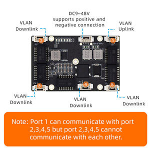 YN-IES10501-V-Plug-and-Play công nghiệp Mini mô-đun chuyển đổi, auto-đàm phán <span class=keywords><strong>VLAN</strong></span> chuyển đổi nhanh 5 cổng Ethernet chuyển đổi 100Mbps Board - Product Image 4