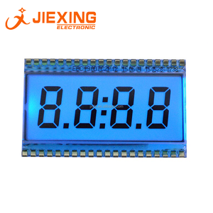 TN Typ 4-stellige 8-Wörter 7-Segment-LCD-Digitalröhrenuhr Bildschirm Segment code LCD-Bildschirm EDC190 hohe Qualität - Product Image 2