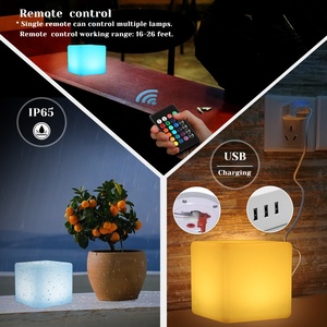 40cm Đảng Led Cube/chất lượng cao có thể sạc lại LED Cube LED ánh sáng Cubes/ 16 Màu Tổ chức sự kiện bảng & ánh sáng ghế - Product Image 5