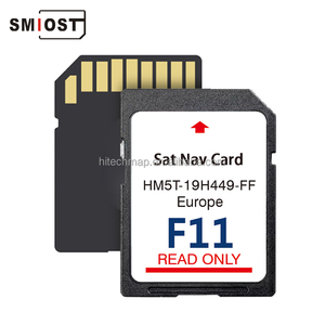 SMIOST 64GB tragbare Navigations-Gedenk karte Android-Autokarten-Software für Ford F11 Mustang Mondeo Focus-Modell mit CID SD