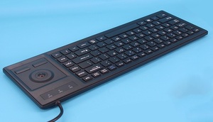 Industrial Trackball Touch Scissor-Switch <strong>Numeric</strong> <strong>Keypad</strong> All-in-One <strong>Keyboard</strong> and Mouse Set - Product Image 5