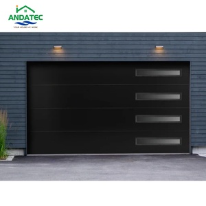 Telecomando automatizzato tecnologia intelligente compatibile con sistemi di sicurezza domestica funzionamento regolare porta del Garage in acciaio zincato - Product Image 5