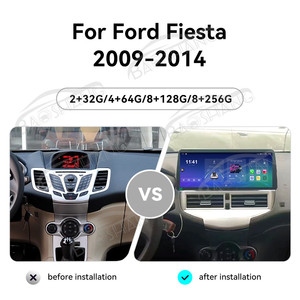 12.3'' Android 13 Car Radio For Ford <strong>Fiesta</strong> 2009-2014 HD Touch Screen GPS Navigation Multimedia Auto Wireless Carplay Head Unit - Product Image 2