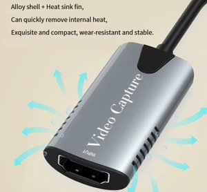 2 in 1 Video HDMI a USB 3.0 Audio scheda di acquisizione Video Live videoregistratore per computer portatile e macchina fotografica e trasmissione in diretta - Product Image 6