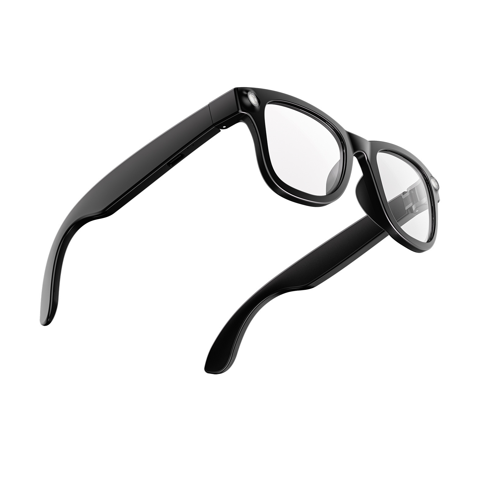 Verres noirs clairs