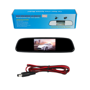 Cámara trasera de coche de 4,3 pulgadas, pantalla LCD de visión trasera Hd, Monitor de espejo para espejo retrovisor de coche, cámara Dvr - Product Image 6