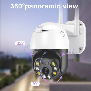 5MP Outdoor Waterproof Wireless Wide Angle Floodlight Night Vision Two-Way Audio Cloud SD Card <strong>Memory</strong> Card CMOS <strong>Sensor</strong> <strong>Camera</strong> - Product Image 2