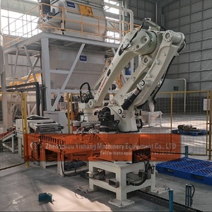 Stacker <strong>Robot</strong> Palletizing 25kg Dry Mortar on Pallets <strong>Automatic</strong> Palletizer Machine - Product Image 3