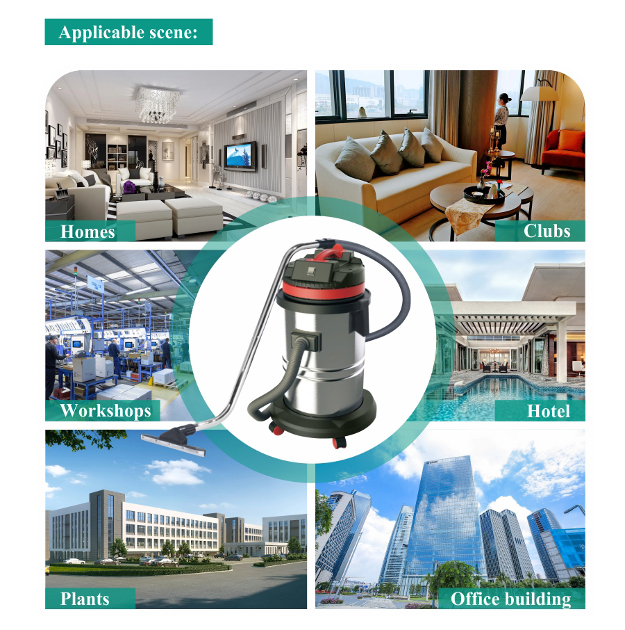 1500W Portable Dry Vacuum Cleaner Carpet Cleaning Machine