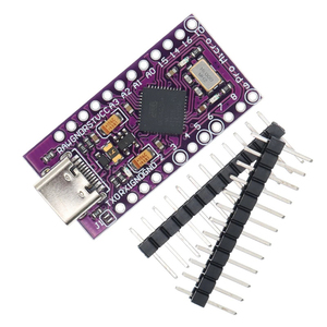 100PCS Pro Micro ATmega32U4 5V 16MHz Replace ATmega328 ATMega 32U4 Pro Mini With 2 Row Pin <strong>Header</strong> - Product Image 2