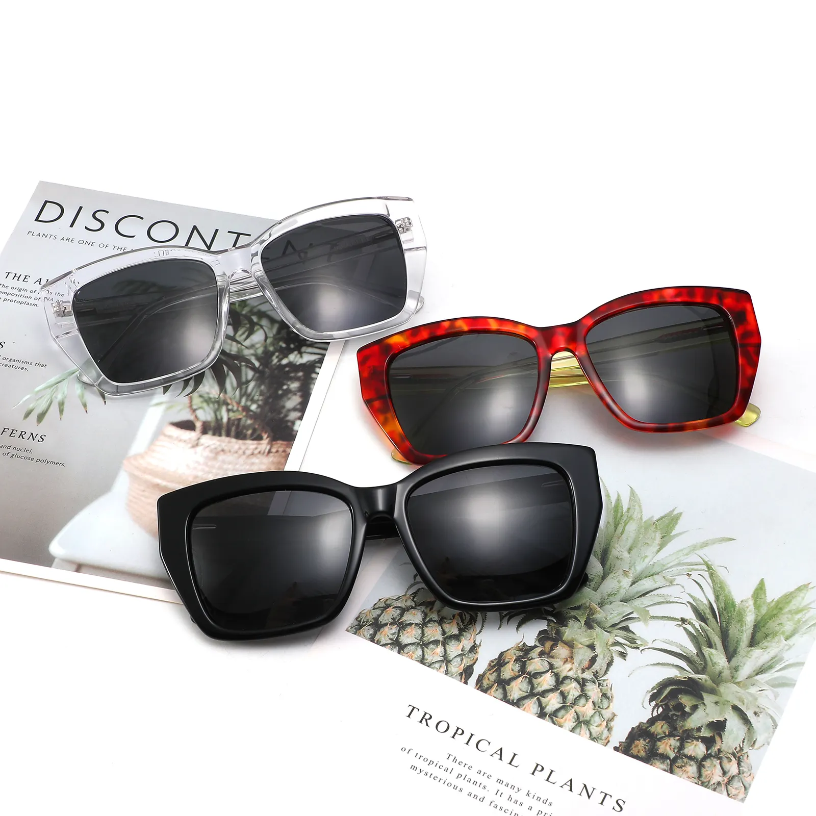 Новинка 2023 роскошные черные солнцезащитные очки с логотипом Модные женские мужские женские ацетатные солнцезащитные очки