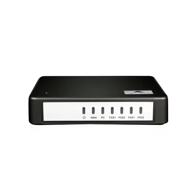 Voip ip pbx con 4 porte porte FXO/FXS sistema telefonico SIP/ IP Gateway VoIP HX4G