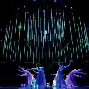 DMX Kinetic Led Pixel Tube <strong>Light</strong> With E-Stop Function Kinetic Lighting System Led Lifting Tube for Hall Event Celebration - Product Image 1