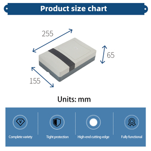 Sarung <span class=keywords><strong>Terminal</strong></span> <span class=keywords><strong>POS</strong></span> genggam elektrik plastik dengan wadah pelindung silikon dengan tutup bening UNTUK pcb - Product Image 2