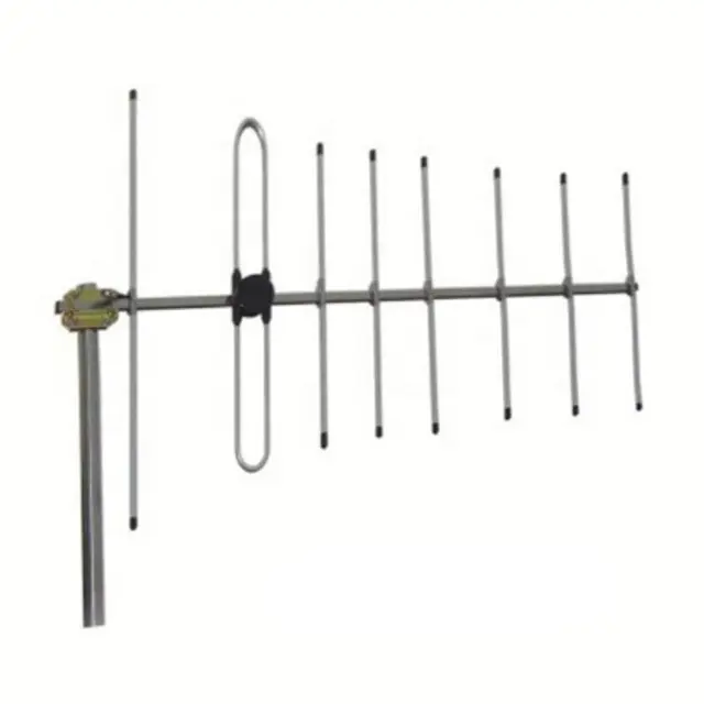 Antena de comunicação yagi de rádio fm, antena 230mhz 250mhz vhf, liga de alumínio uhf masculino/uhf fêmea, 220-290mhz RY-TDJ-230Y8 12dbi