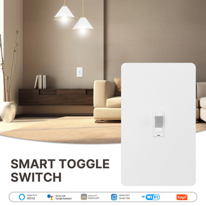 TUYAスマートホームオートメーションライトスイッチウォールWiFiトグルスイッチ - Product Image 2