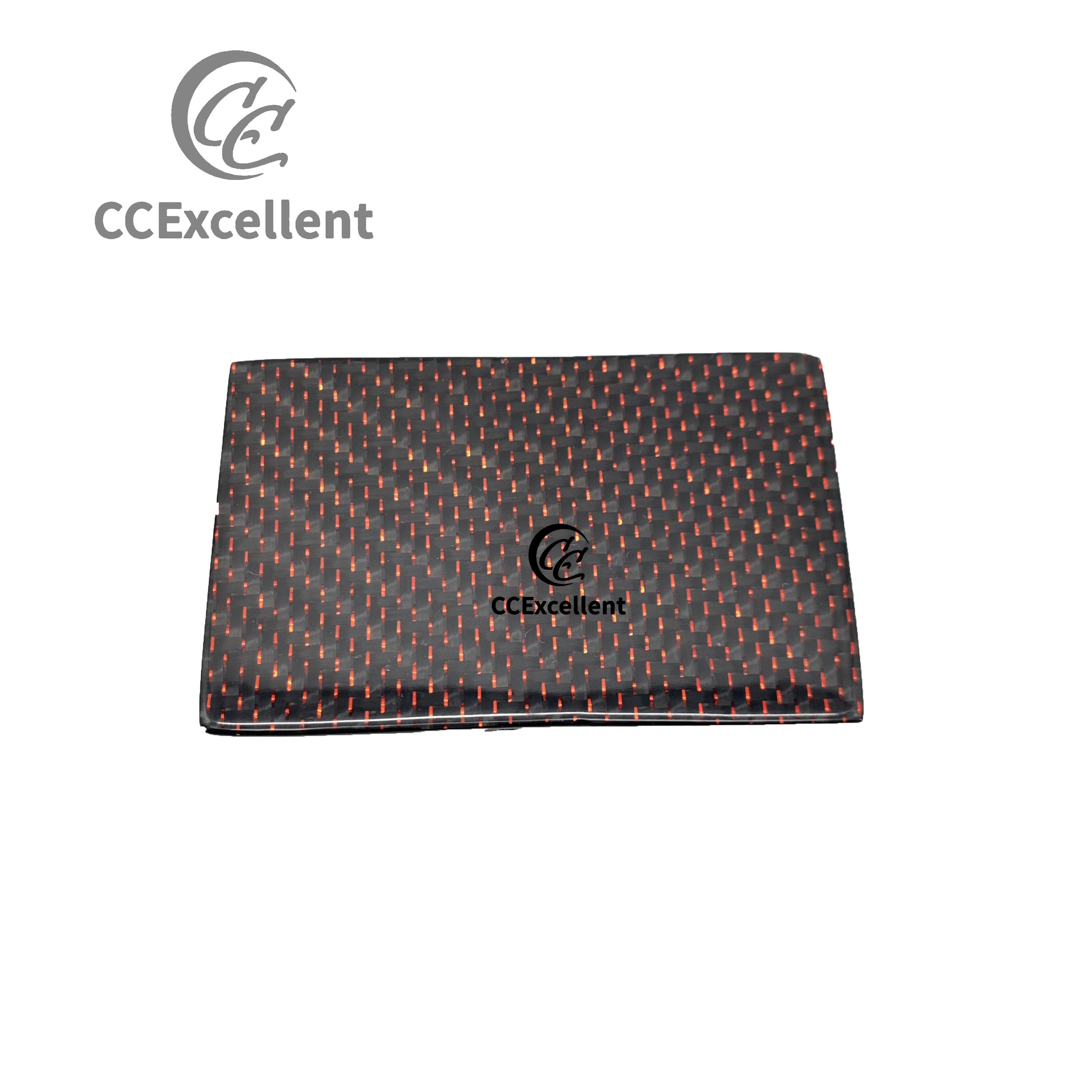 14-Fibre de carbone fil rouge