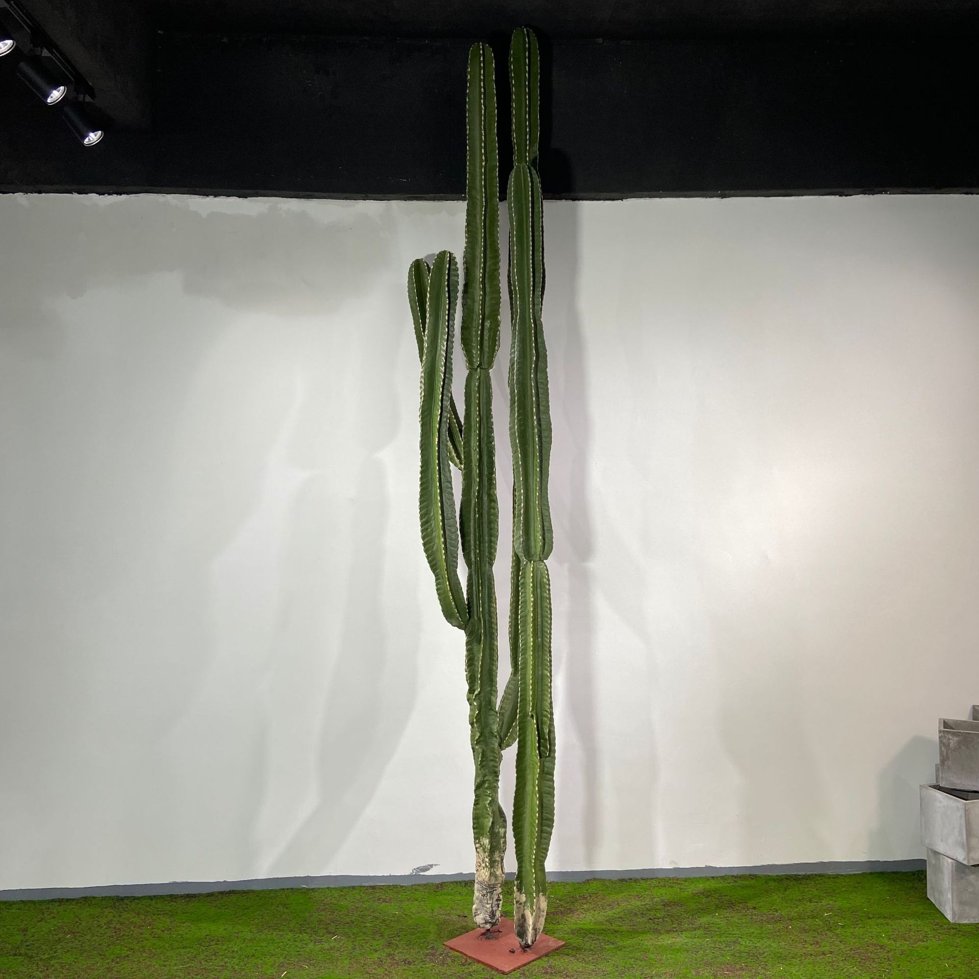 Decorativo de dos polos de cinco cabezas de 3,35 m de altura