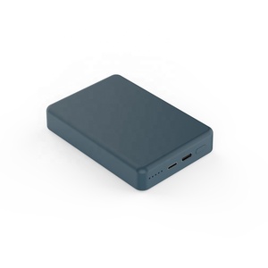 Banco de energía portátil con cargador inalámbrico magnético de 8000mAh con salida de entrada de y carga inalámbrica rápida de 10W - Product Image 3