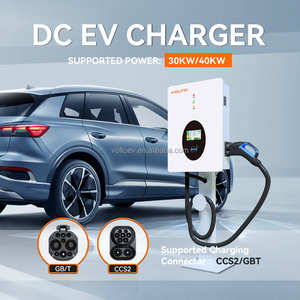 New 30KW Wall-Mounted EV Charging Station with CCS2 Interface 5m Cable Length Plug Charging Features DC <strong>Output</strong> Current - Product Image 6