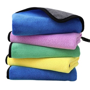 Mikro Fiber kurutma havlu araba temizleme 800gsm 500 gsm 600gsm mikrofiber havlu araba yıkama sentetik havlu
