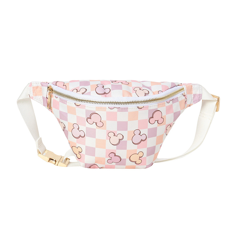 Grid waist bag