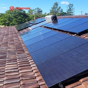 Seraphim Sunpal透明玻璃太阳能电池板价格550w 580w 610w 630w 670w单晶光伏太阳能来自中国