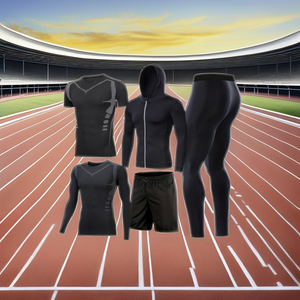 Lanyu Tùy Chỉnh Hoạt Động Tập Thể Dục Đào Tạo Vớ Đặt Người Đàn Ông Của Nhãn Hiệu Riêng Thoáng Khí Chạy Mặc Phù Hợp Cho Tập Luyện Chạy Bộ Mùa Xuân Tùy Chỉnh - Product Image 3