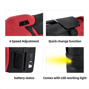Herramienta oscilante multifunción inalámbrica de 20V para trabajar la madera - Product Image 6