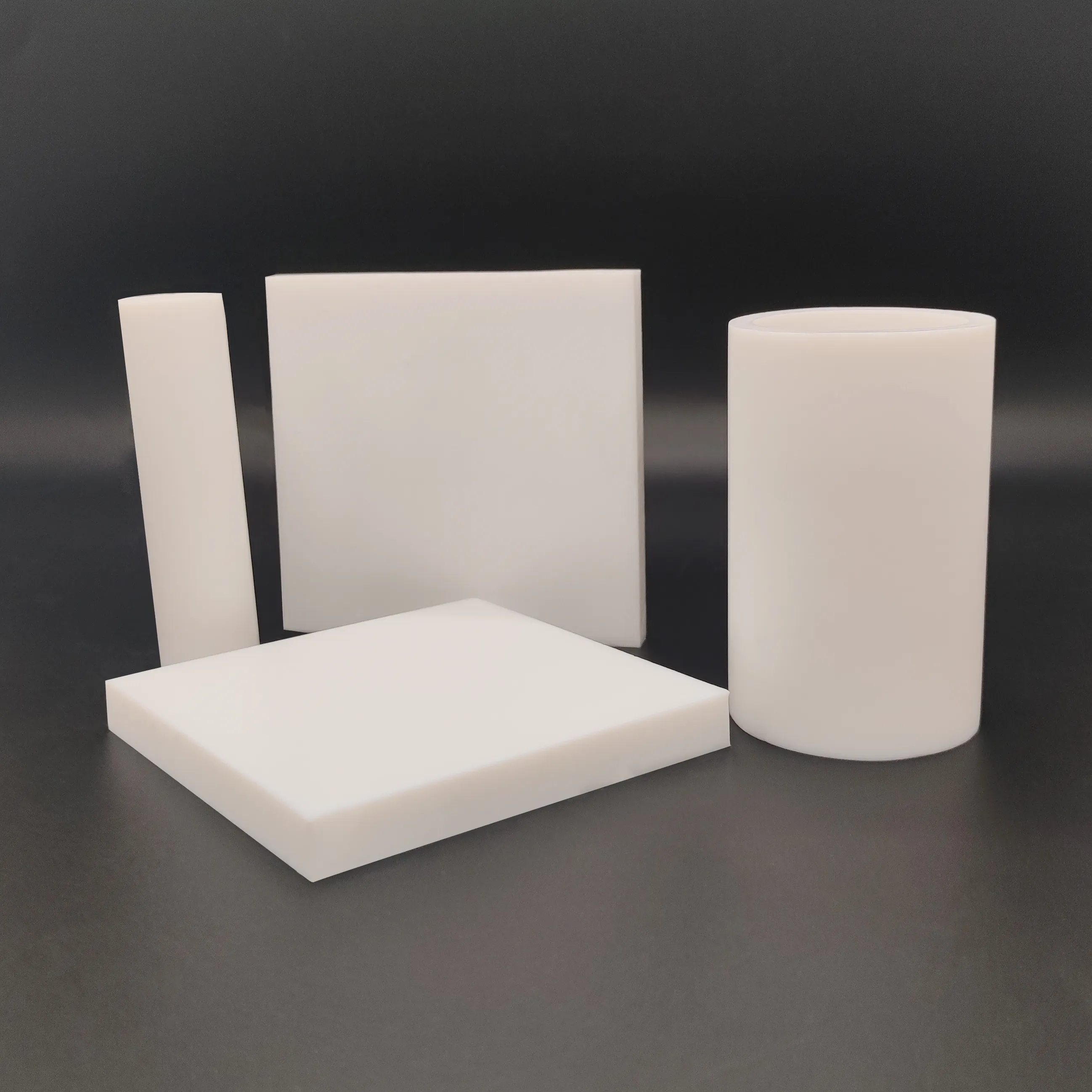 High Temperature Resistance Flat Plate White PTFE Sheet