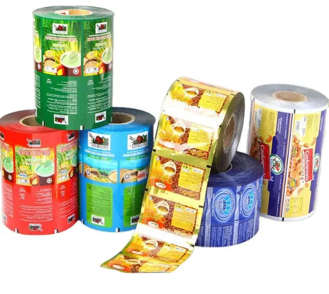 Gelamineerde Film Verpakking Voor Voedsel Kbm Huishoudfolie Voedselverpakking Rekfolie Commerciële Voedselverpakkingsfolie