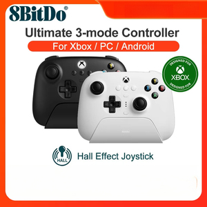 8 Xbox Ultimate 2C Xbox 3 mod Gamepad için 2.4G bağlantısı, oyun kartı şarj standı 8BitDo kablosuz oyun denetleyicisi ile - Product Image 2