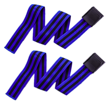 Bande de jambe 90cmLongueur bleu