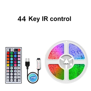 USB RGB Светодиодная лента 8 мм 60 светодиодов 5 В SMD 5050 смарт-приложение для управления Bluetooth гибкая лента Светодиодная лента для компьютера ТВ Backligh - Product Image 3