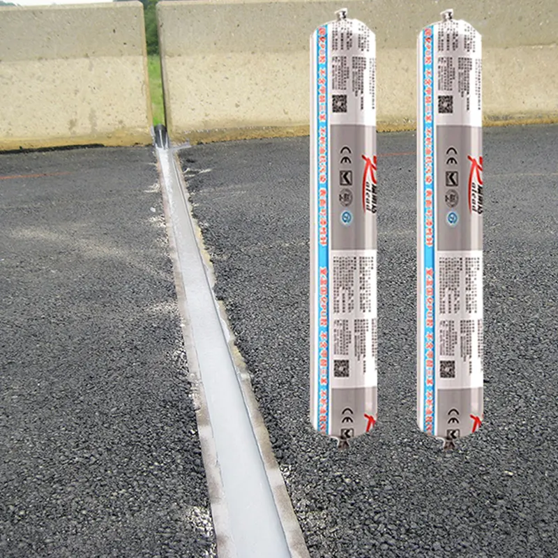 Penghilang bau silane pelapis segel silikon polimer penyegel penyegel celah jalan beton ms sealant untuk jalan beton caulk Bandara
