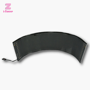 Digitaler flexibler LED-Smart-Bildschirm Vollfarb gebogenes Display Faltbarer LED-Videobild schirm Soft Screen