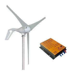 Rüzgar rüzgar türbini jeneratör 400w 3 veya 5 bıçakları S3 serisi 12v 24v 48v rüzgar jeneratörleri ve yel değirmeni ücretsiz MPPT denetleyicisi CE - Product Image 1