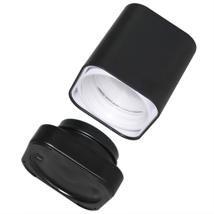 Premium Cheap Price <strong>3g</strong> 3ml 5g 5ml Child Resistant Small square Extract Package Wax Oil Glass Concentrate Jar with High <strong>Cover</strong> - Product Image 5
