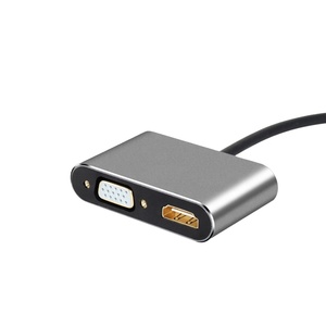 2合1 USB 3.0转HDMI VGA适配器4k高清1080P多显示转换器音频视频电缆适用于Macbook计算机 - Product Image 2