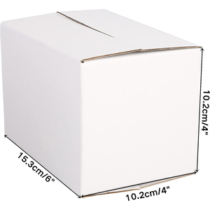 Özel Logo nakliye mailler hediye kutusu 6x6x6 inç küçük oluklu karton kutular - Product Image 3