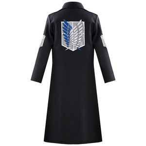 ชุดคอสเพลย์ยักษ์ไททันโจมตีเสื้อกันลมความยาวปานกลางและเครื่องแต่งกายอนิเมะคอสเพลย์ที่มีปีกอิสระ - Product Image 5