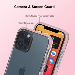 热卖爱心手机外壳适用于iPhone 16 15 14 Pro Max透明手机外壳定制紫外线印花圣诞花卉图案 - Product Image 5